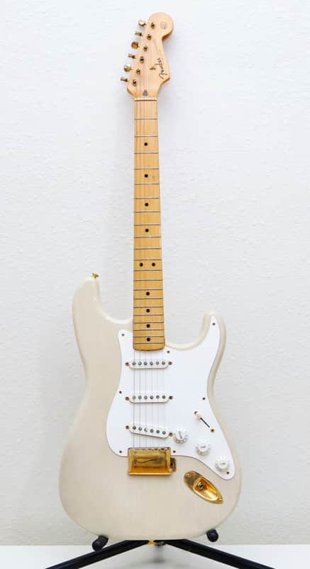 Mary Kaye Ash Custom Shop Fender Stratocaster 1986 57’ Neck & 1987 62’ Body White image 1