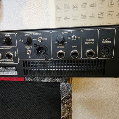 Mesa Boogie M-Pulse 600 Simul-State Bass Amplifier Rack Head Parametric EQ and Compressor image 8