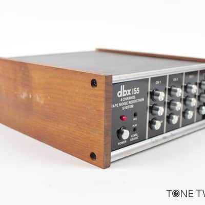 2 DBX155 4 Channel Tape Noise Reduction System pair VINTAGE GEAR DEALER as-is image 2