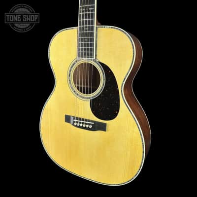 Martin Custom Shop 42 Style 000-14F Torch Motif Adirondack/Machiche w/case 3042109 image 3
