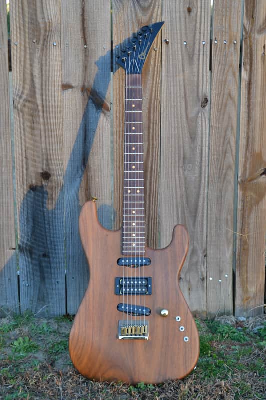 Charvel 1984 custom built electric with stratocaster style body image 1
