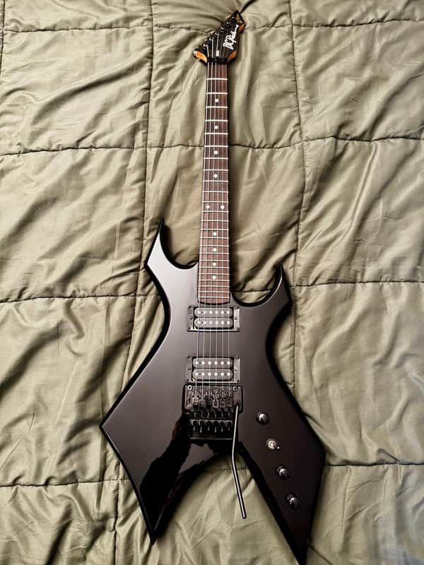 B.C. Rich Stranger Things “Eddie's” Inspired NJ Warlock | Reverb