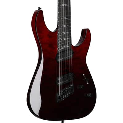 Etherial Zatha Carbon Fibre 7 String Guitar | Reverb