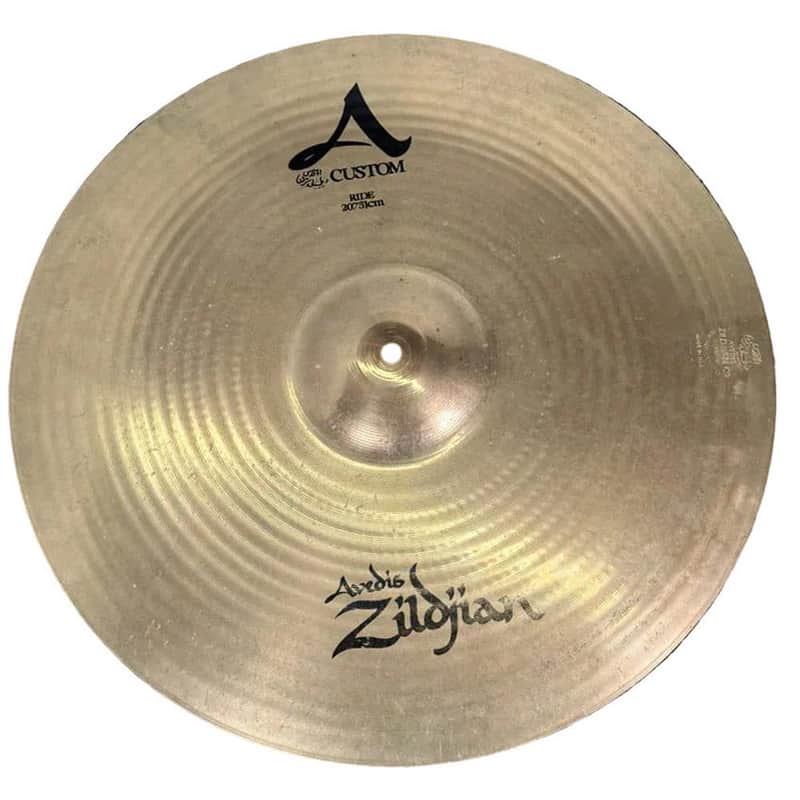 Used Zildjian A Custom Ride Cymbal 20" - Good image 1