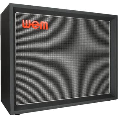 WEM Silver Starfinder 212 Speaker Cabinet with 2x12 Speakers, 150 Watt, 16 Ohm, Birch Ply Construction image 3