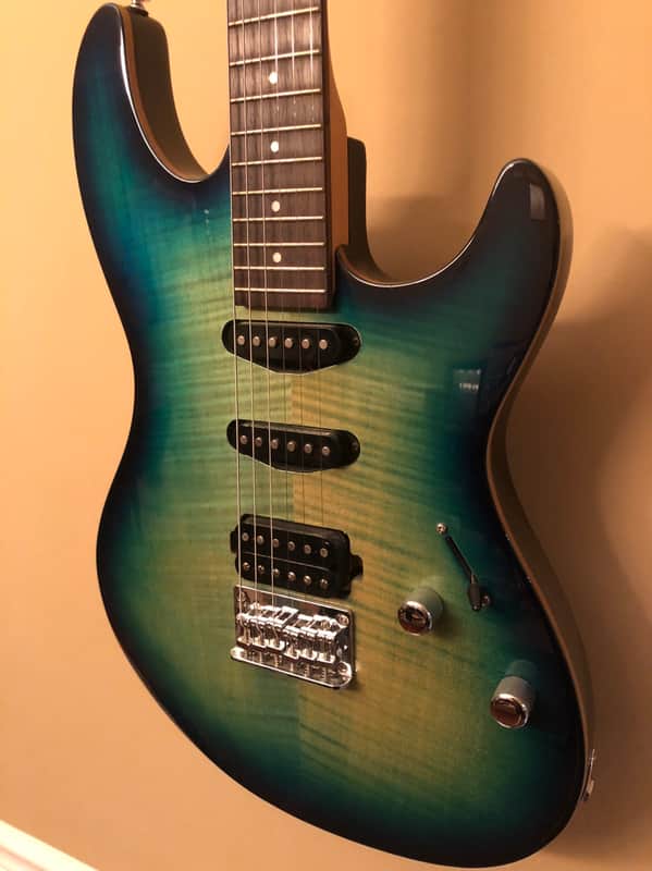 Jam Mate UG-1 JM400 USB Garageband Guitar Green / Blue | Reverb