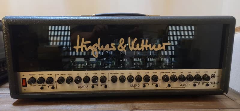 Hughes & Kettner TriAmp 6-Channel 100-Watt Guitar Amp Head 1995 - 2001 - Black image 1