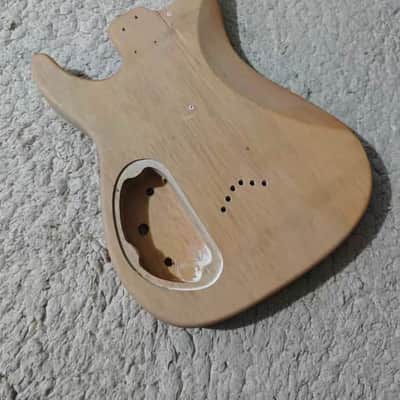 Mahogany Wood Guitar HH Body DIY Project image 4