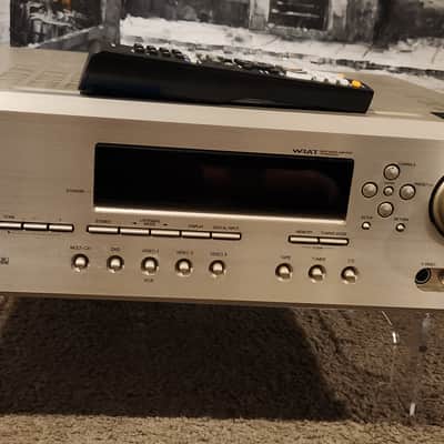 Onkyo ONKYO 6.1 CHANNEL AUDIO / VIDEO RECEIVER, MODEL HT-R520 polished silver 90s  - Polish silver image 4