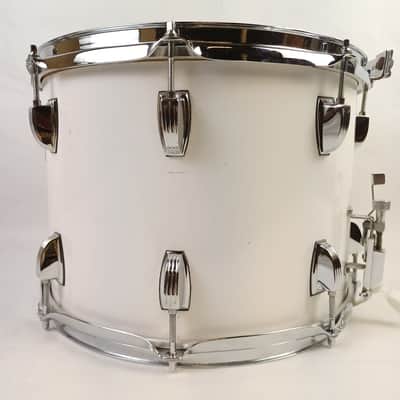 Ludwig 10x14"White Cortex Parade/Marching Snare Drum Rocker Black/White 4Ply P85 image 6