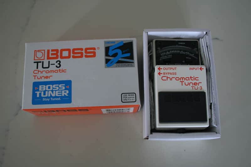Boss TU-3 Chromatic Tuner 2009 - Present White image 1