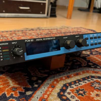 Lexicon PCM 90 Digital Reverb Processor 1990s - Blue image 3