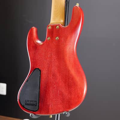 Sadowsky MetroLine 21-Fret Standard J/J Bass Limited Edition 2023 5-String Majestic Red Transparent Satin image 13