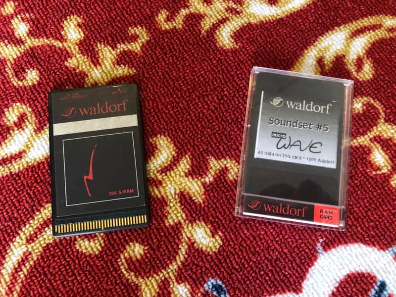 Waldorf Microwave Soundset #5 card + S-ram card image 1