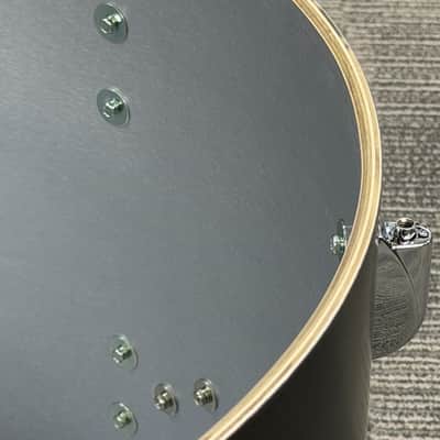 GRETSCH 4PC USA BROOKLYN 20-10-12-14 SATIN BLACK METALLIC - FLOOR MODEL image 15