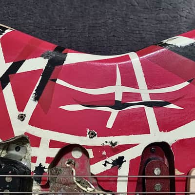 ‘83 FRANKY / FRANKENSTRAT LCG BEAK NECK TRIBUTE GUITAR - 2 WORKING PARIAH PICKUPS, EVH HS CASE/STRAP image 8