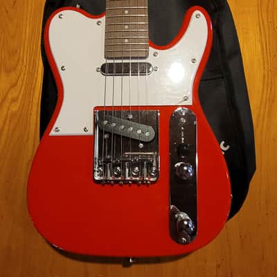 StewMac Mini Tele 2021 - Candy Apple Red image 2