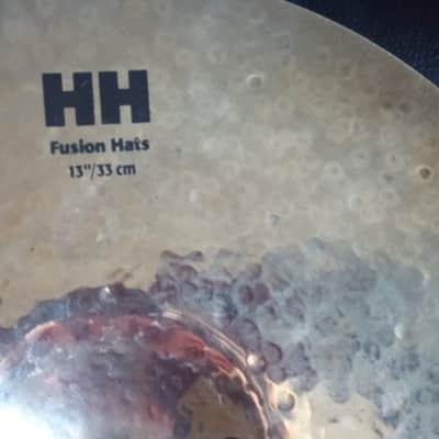 Sabian 13" HH BRILLIANT Fusion Hat BOTTOM CYMBAL Beautiful Hand Hammered SWEEEEET ! image 8