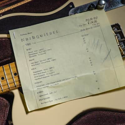 Nash T-52 - Vintage White, Light Aged image 12