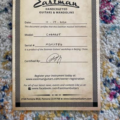 Eastman Cabaret Crossover Nylon String Guitar Bild 13