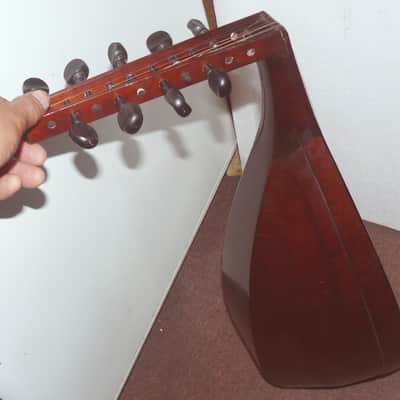 Old Vintage Antique COBZA , KOBOZ ROMANIAN LUTE small OUD image 8