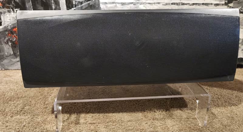 Sonance Sonance MC 33-1751 center channel speaker 90s - Black image 1