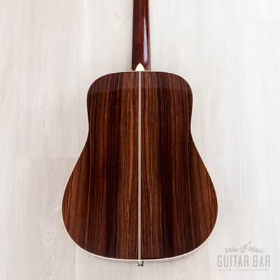 2010 Martin D-28 Marquis Herringbone Dreadnought Pre-War-Spec Adirondack Top, Near-Mint w/ Case & Tags image 3