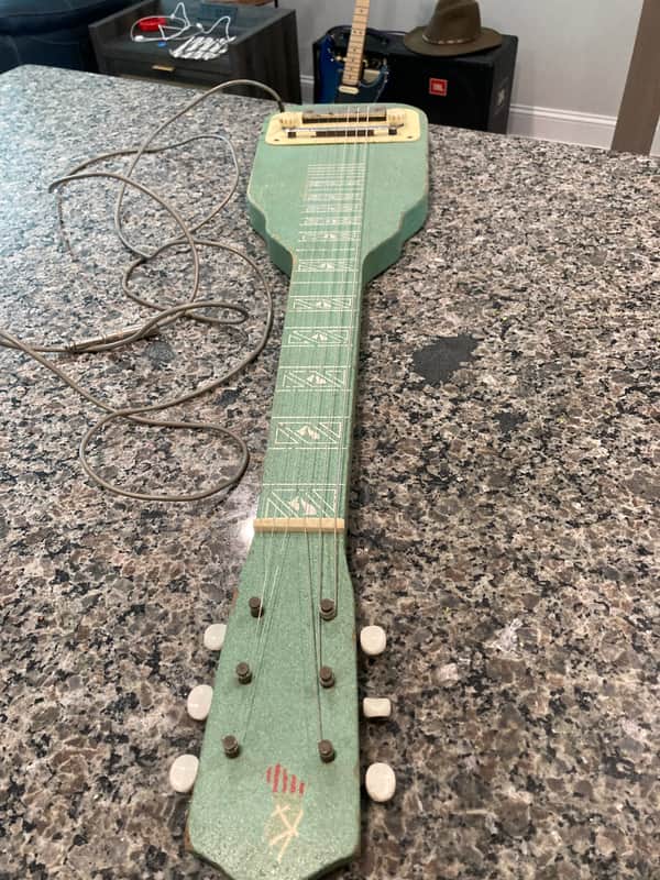 Kay Lap Steel Guitar Late 1950s-Early 1960s - Seafoam Green image 1