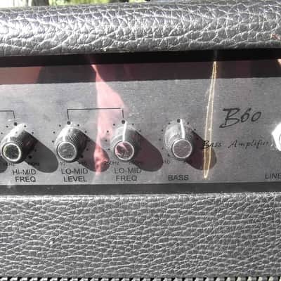 AXL B60 2 Ch 1/4" & XLR Bass Amp 1-12" & Piezo Bass/ Personal PA Combo Amp image 3