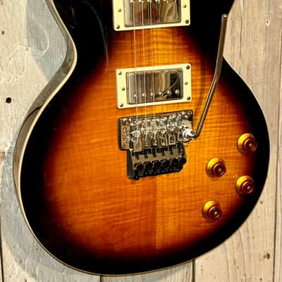 Epiphone Les Paul Standard Plus Top PRO/FX  Desertburst, Floyd Rose LP, Excellent Condition Includes Hard Shell Case & Pro Setup, It is Dialed in & Rips ! image 3