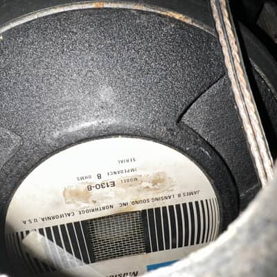 JBL E130 + cabinet 70s’ ( Fender SRV Tone) image 5