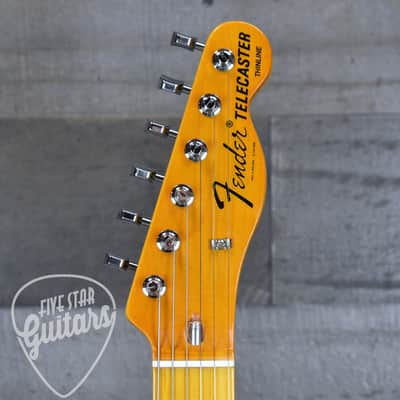 Mint Fender American Vintage II 1972 Telecaster Thinline - Candy Apple Red with Hardshell Case image 5
