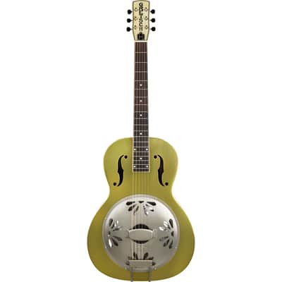 Gretsch G9202 Honey Dipper Special Round-Neck Resonator - Padauk Fingerboard, Bell Bronze image 4