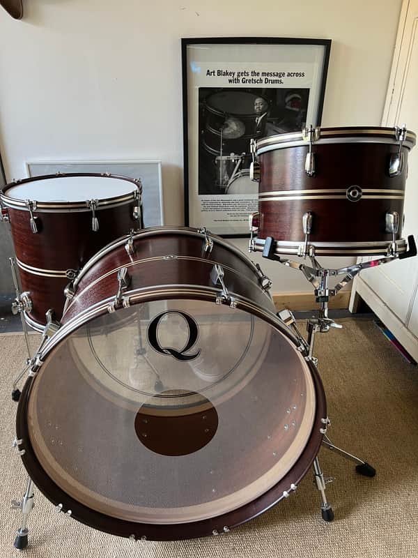 Q Drum Co Q drums 2018 Mahogany image 1