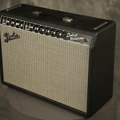 2003 Fender Deluxe Reverb 65 Reissue Black image 9