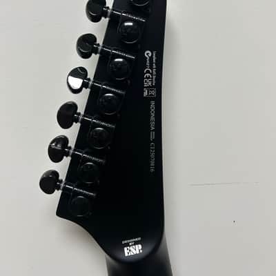 ESP LTD Arrow-1007 Baritone Evertune 7 String Electric Guitar - Black image 4