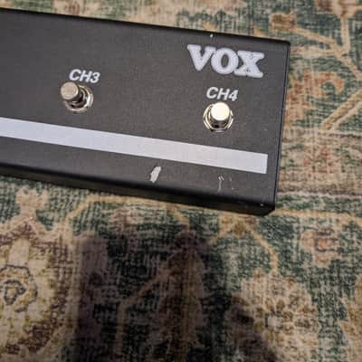 Vox VFS5 5 button guitar amp footswitch pedal controller image 3