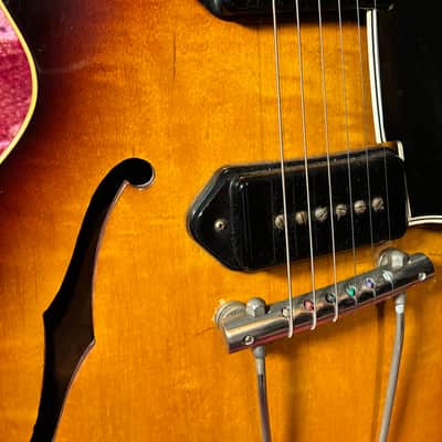 Gibson ES-225T 1955 - 1959 - Sunburst - VIDÉO image 4