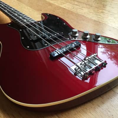 Fender Aerodyne Jazz Bass 2006-08 Old Candy Apple Red image 1