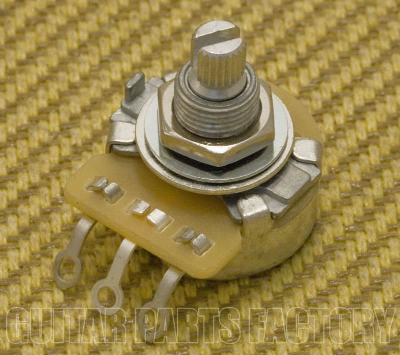 EP-4386-000 (1) CTS 500K Vintage Style Split Audio Pot/Potentiometer Guitar/Bass image 1