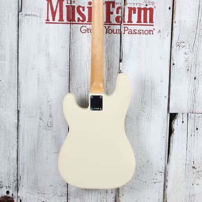 Fender Standard Precision Bass 4 String Electric Bass Guitar Olympic White image 6