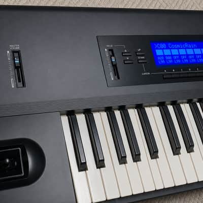 Korg T3 EX β
NEW Blue Displayβ
Rare Expanded Workstation β
1MB Non-Volatile Sample RAM β
NEW Blue LED Backlight Display β
Fully Checked & Cleaned β
Legendary AI Synthesis β
Worldwide Shipping image 4