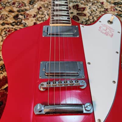 *RARE* 1989 Orville by Gibson FB Firebird Ferrari Red with Matching Headstock and Original Softcase, Japan MIJ image 9