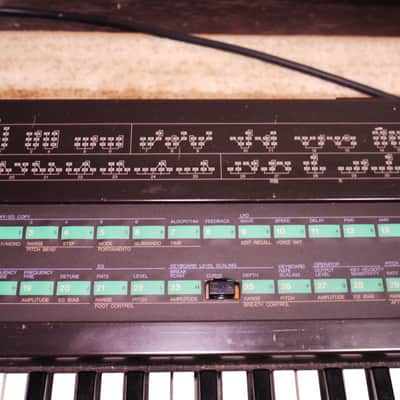 Yamaha DX7 Programmable Algorithm Synthesizer 1983 - 1987 - Black Bild 6