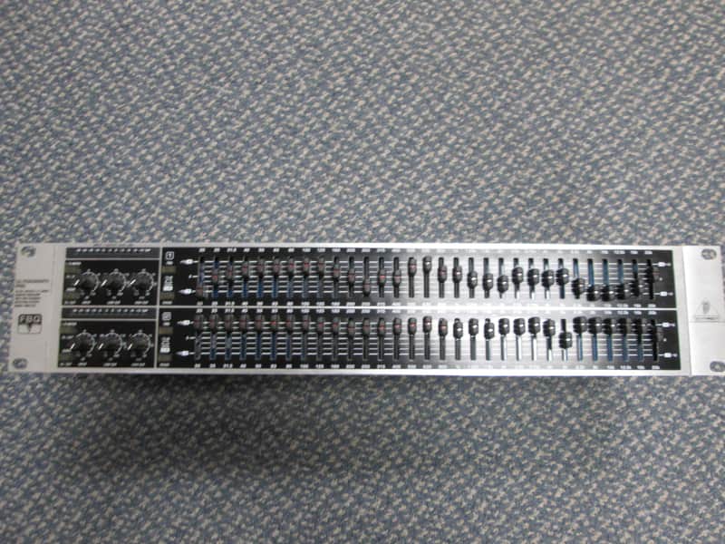 Behringer Ultragraph Pro FBQ3102 31-Band Stereo Graphic EQ | Reverb