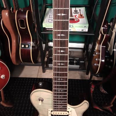 Michael Kelly Patriot Decree HH COIL SPLIT Grover tuners *PRO SETUP* - Coral Blue image 3
