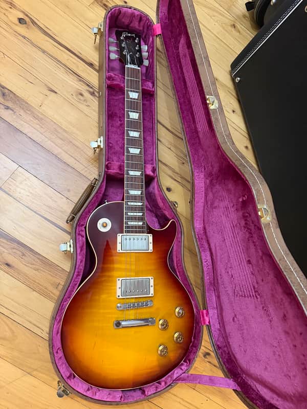 Gibson Custom Shop 1958 Les Paul Reissue (R8) VOS 2013 - Bourbon Burst image 1