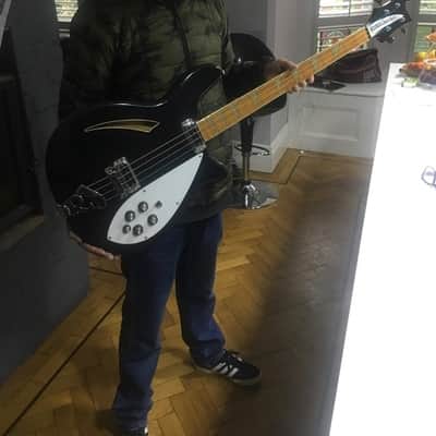 Rickenbacker 4005 ex Mani THE STONE ROSES 1974 Jetglo image 2