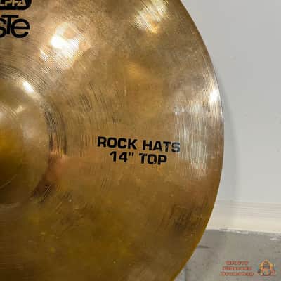 Paiste Alpha 14" Rock Hihat Cymbals image 3