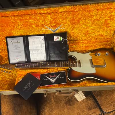Fender Custom Shop ‘60 Telecaster Custom Journeyman Roasted 2017 - Sunburst image 11